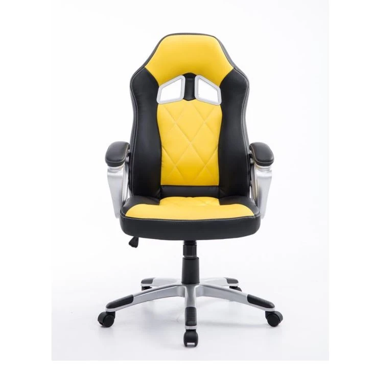Y-2897 Office Race Chair Racing Seat Leather Office Computer Home Work Sport Chair Lift Swivel PU