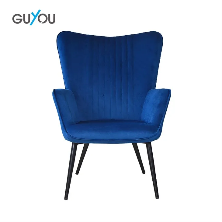 Velvet Accent Leisure Chair 01