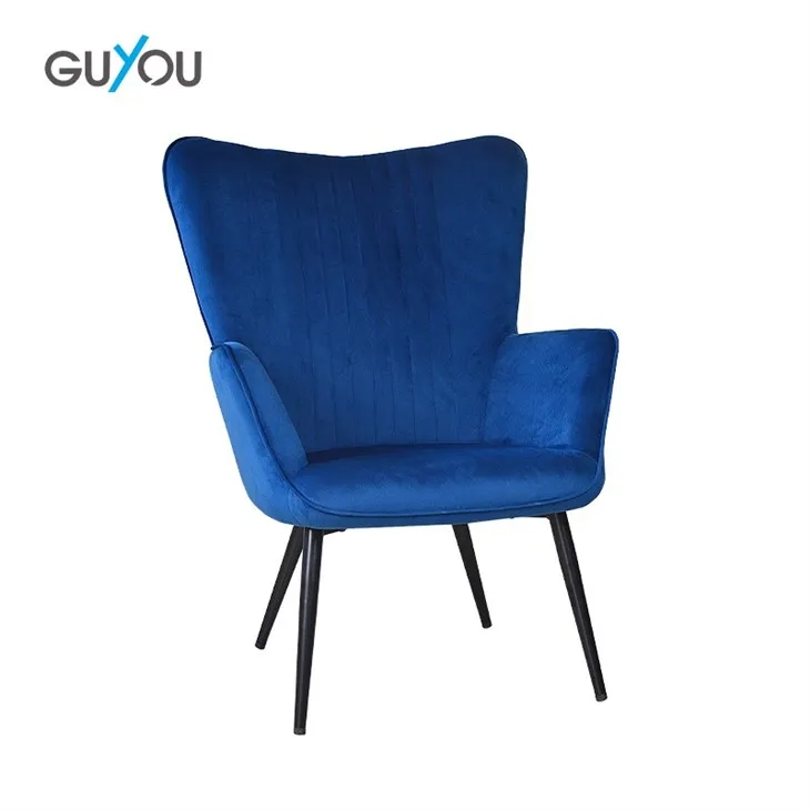 Velvet Accent Leisure Chair 03